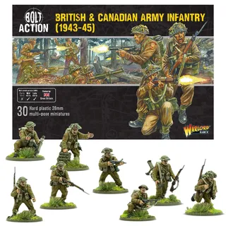 Warlord Games 402011020 & Canadian Army infantry