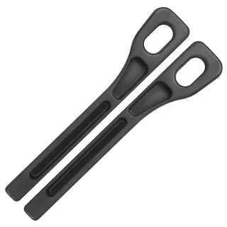 Siyurongg 2 Stk Universal Autositz Lückenfüller, Organizer Car Seat Gap Filler, Universal Auto Sitzlückenfüller, Auto Lückenfüller, Autositz-Spaltfüller für Aufbewahrungsbox für Autositze(Schwarz)