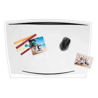 CEP Schreibtischunterlage Ice Black transparent/schwarz Kunststoff 64,2 x 43,8 cm, 1 St.