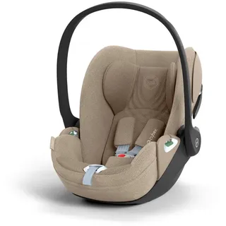 cybex Platinum Babyschale Cloud T i-Size Plus, Beige, Textil, 44x46.5x64.5 cm, abnehmbarer und waschbarer Bezug, ergonomischer Tragebügel, höhenverstellbare Kopfstütze, Sonnendach, integriertes Gurtsystem, optimaler Aufprallschutz, Seitenaufprallschutz, verstellbare Sitz- Schlafpositionen, Reboardsystem, 3-Punkt-Gurt, Kindersitze, Babyschalen