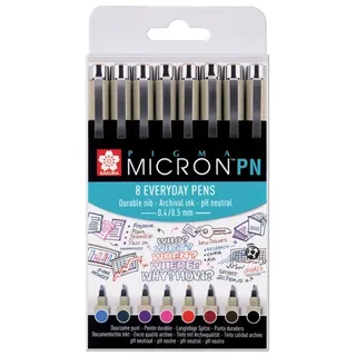 Sakura Pigma Micron PN 8er Set