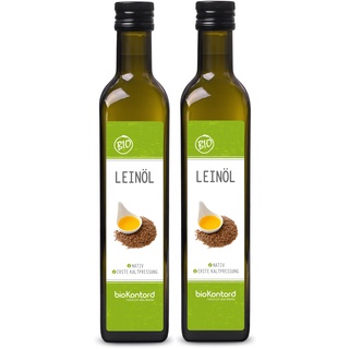 bioKontor Leinöl 1000 ml Öl