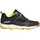 Kinder Volleyballschuhe Ki Indoor-Schuh Rebel IV J Größe 35 in Braun BLACK/YELLOW LIGHT/G