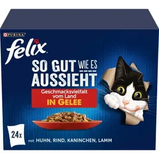 FELIX So gut wie es aussieht Geschmacksvielfalt vom Land 24 x 85 g