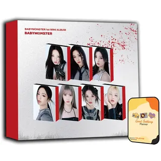 Dreamus BABYMONSTER BABYMONS7ER Album [YG TAG Random Member ver]+Pre Order Benefits+BolsVos Exclusive K-POP Inspired Digital Merches