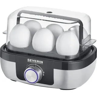 Severin EK 3169 6 Eier + Eipicker Schwarz