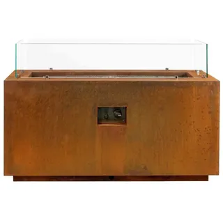 Intergrill Gas | Feuerstelle aus Cortenstahl 125 x 50 x 81,5 cm