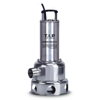 T.I.P. Schmutzwasser-Tauchpumpe Extrema 700/16-3 IX Edelstahl 42.000 l/h 16 m Förderhöhe