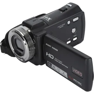 Yctze Videokamera 1080P 30 MP Schwarz