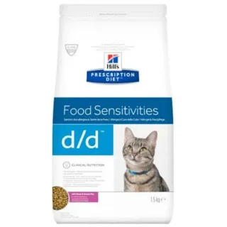 Hill's Prescription Diet Feline d/d Food Sensitivities 1,5 kg