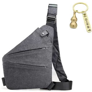 Generisch Gipfelfreund Anti-Theft Bag, Gipfelfreund Bag, Gipfelfreund Anti-Theft Shoulder Bag Travel Bag (Grey,rechte Schulter)