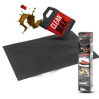 Walser Premium Öl Auffangmatte 60x90 cm, Qualitätssieger *, Werkbank Unterlage, Garagenboden Matten 1 Stück, Garagenmatte Auto, Motorrad Matte G...