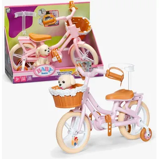 Zapf Baby Born Fahrrad mit Lucky (43 cm)