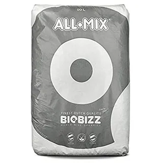 Biobizz Bio-Blumenerde All-Mix Universalmischung, leichte Mischung aus Wurm-Humus, 1 x All-Mix-Mischung, 50 l