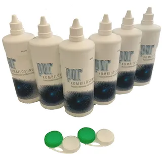 Prologis Pur Kombilösung 6 x 360 ml + 6 x Aufbewahrungsbehälter - transparent