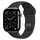 GPS + Cellular 46mm Slate Titanium Sport Band black S/M