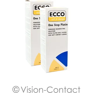 Ecco Soft & Change One Step Platin 2 x 360ml Pflegemittel Peroxidlösung MPG&E