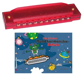 ISBN Kinder-Mundharmonika Das bunte Mundharmonika-Set 6 Jahre mehrfarbig
