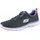 Sneaker, charcoal/lavender 36
