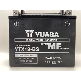 Yuasa Batterie YTX12-BS Ersatzbatterie für Kymco Movie 125 1998-2000 Kymco Movie E3 125 2006-2009