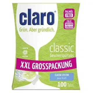 Claro Classic Geschirrspültabs 100 St.