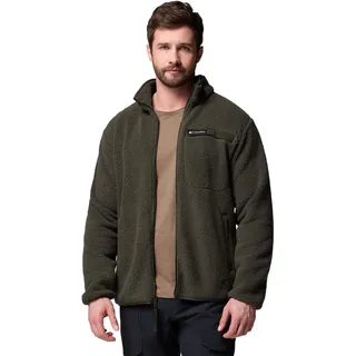 Columbia Rugged RidgeTM High Pile Fleece Mit Durchgehendem Reißverschluss - Greenscape - M