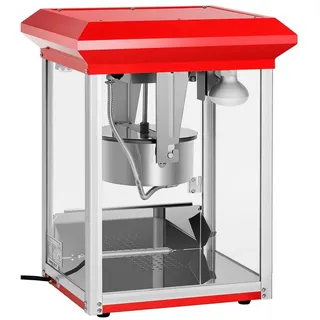 Royal Catering Popcornmaschine 5 kg/h 1300 W ECO rot - Royal Catering