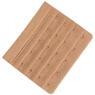 Miss Perfect BH-Verlängerung 50500-73, Bra Back Extender – BH-Verlängerung für perfekte Passform beige 5 Haken (9.4 cm breit)