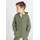 Engel Engel Baby Jacke mit Kapuze und Reißverschluss aus Merinoschurwolle/Wollwalk Melange 86/92
