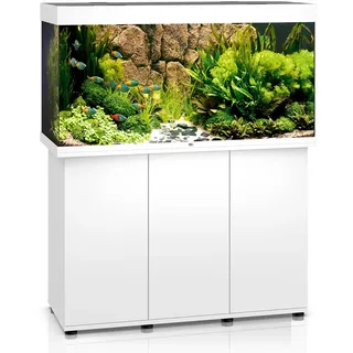 juwel® aquarium Rio 350 Aquariumkombination 350,0 l Heizer, Filter, Unterschrank Weiß