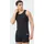 Sportswear Unterhemd Tank Top Active Flex Cotton ärmellos einfarbig Schwarz M