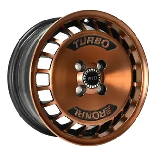 Ronal R10 TURBO 7,0 x 15 4 x 100 ET28 MB68 Kupfer Matt