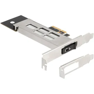 DeLock Wechselrahmen PCI Express Karte für 1 x M.2 NMVe SSD,