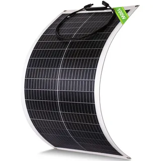 100W 200W 400W Flexibel Solarmodul Solarpanel Mono Wohnmobil Balkonkraftwerk RV