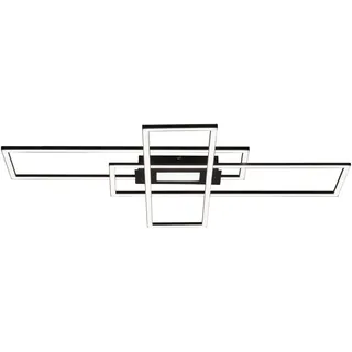 just light. Just Light LED-Deckenleuchte Asmin schwarz