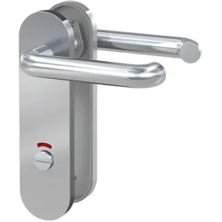 BASI Kurzschild-Drücker-Garnitur Edelstahl 7304-0318