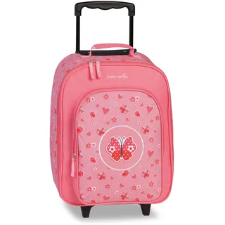 Fabrizio leichter Kindertrolley Kabinen Kinderkoffer Kindergepäck 20672, Farbe:Rosa