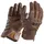 Café Motorradhandschuhe braun L