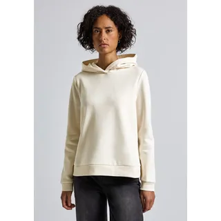 STREET ONE Sweatshirt mit Kapuze Beige 34