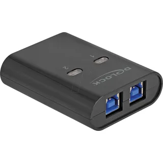 DeLock USB 5 Gbps Switch für 2 PC an 1 Gerät