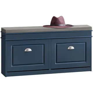 SoBuy Schuhbank 104 x 52 x 24 cm blau
