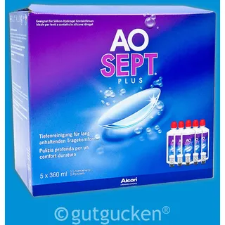 Alcon AOSept Plus Peroxid-Lösung 5 x 360 ml