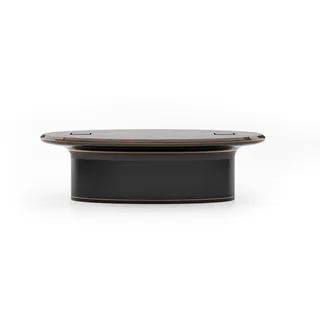 JV Möbel Brauner Holz-Konferenztisch modern elegant robust | braun | 130 cm X 77 cm X 260 cm