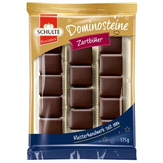 weihnachten-verschiedenes Dominosteine mit Zartbitterschokoladen Überzug 175 g