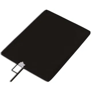 Avenger 18"X24" SOLID Black Flag