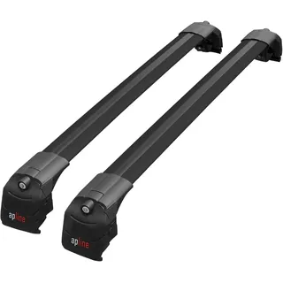 ACPA AUTO Kompatibel mit Mercedes GLC Class 2 (X254) 2023-2026 ACE-2 Typ Relingträger Dachträger Auto Gepäckträger Schwarz Aluminium Barren