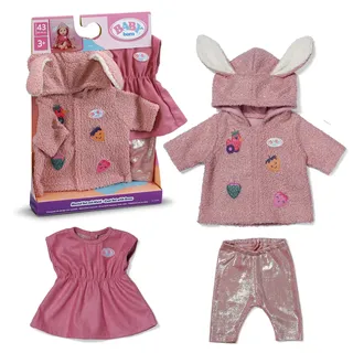 BABY BORN Mantel Set mit Kleid Mehrfarbig (43cm)