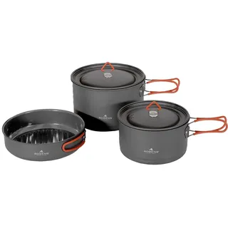 Robens Basecamp Pro Ceramic Xl Kochtopfset - Black - One Size