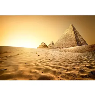 Aoihrraan 1,5x1m Ägypten Pyramiden Hintergrund Wild Westen Wüste Sonnenuntergang Alt Ägyptisch Tourist Sehenswürdigkeiten Fotografie Hintergrund Archäologie Reisen Thema Party Video Foto Prop