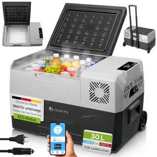 Juskys Kompressor Kühlbox Yukon 30 l